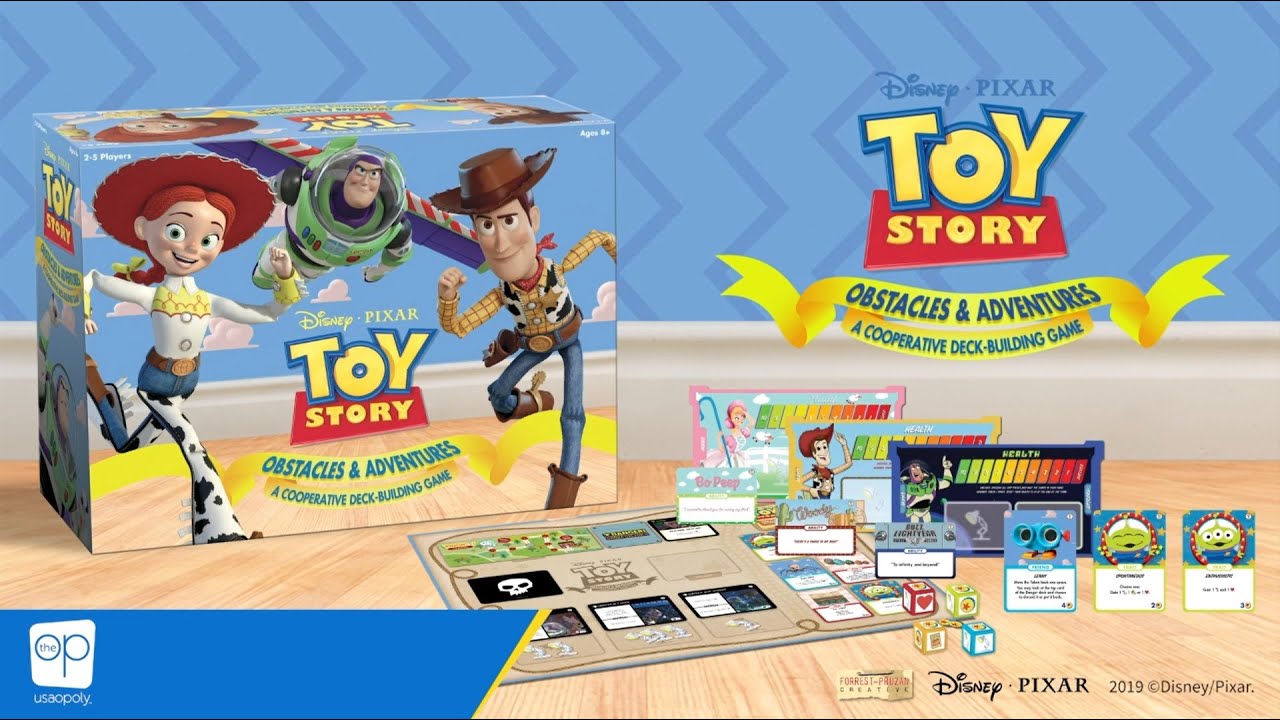 TOY STORY OBSTACLES & ADVENTURES &ndash; A Cooperative Deck-Building Game | The Op Board Game Showcase
