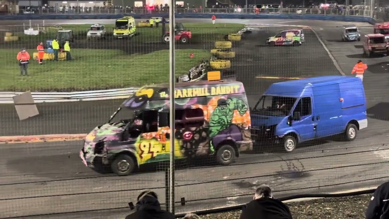 Van bangers Shaun Walsh memorial 1-4-25 @ lochgelly raceway
