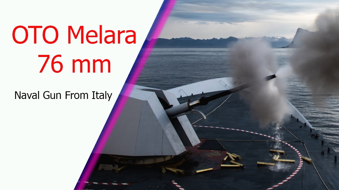 OTO Melara 76 мм: самая мощная 76-мм морская пушка в мире