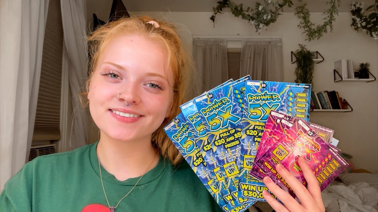 ASMR~SCRATCH TICKETS (I WON!)