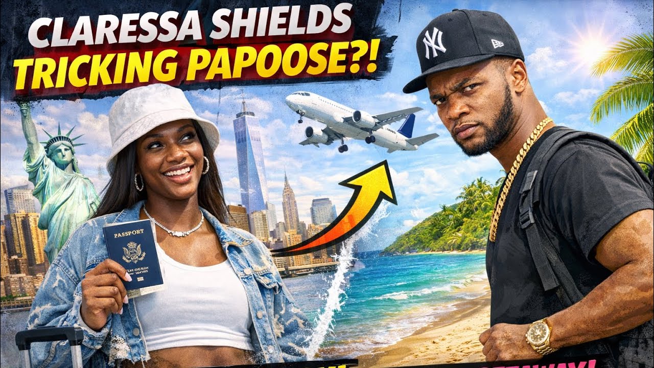 Claressa Shields Leaves New York With Papoose… Now They’re On a Beach Vacation?