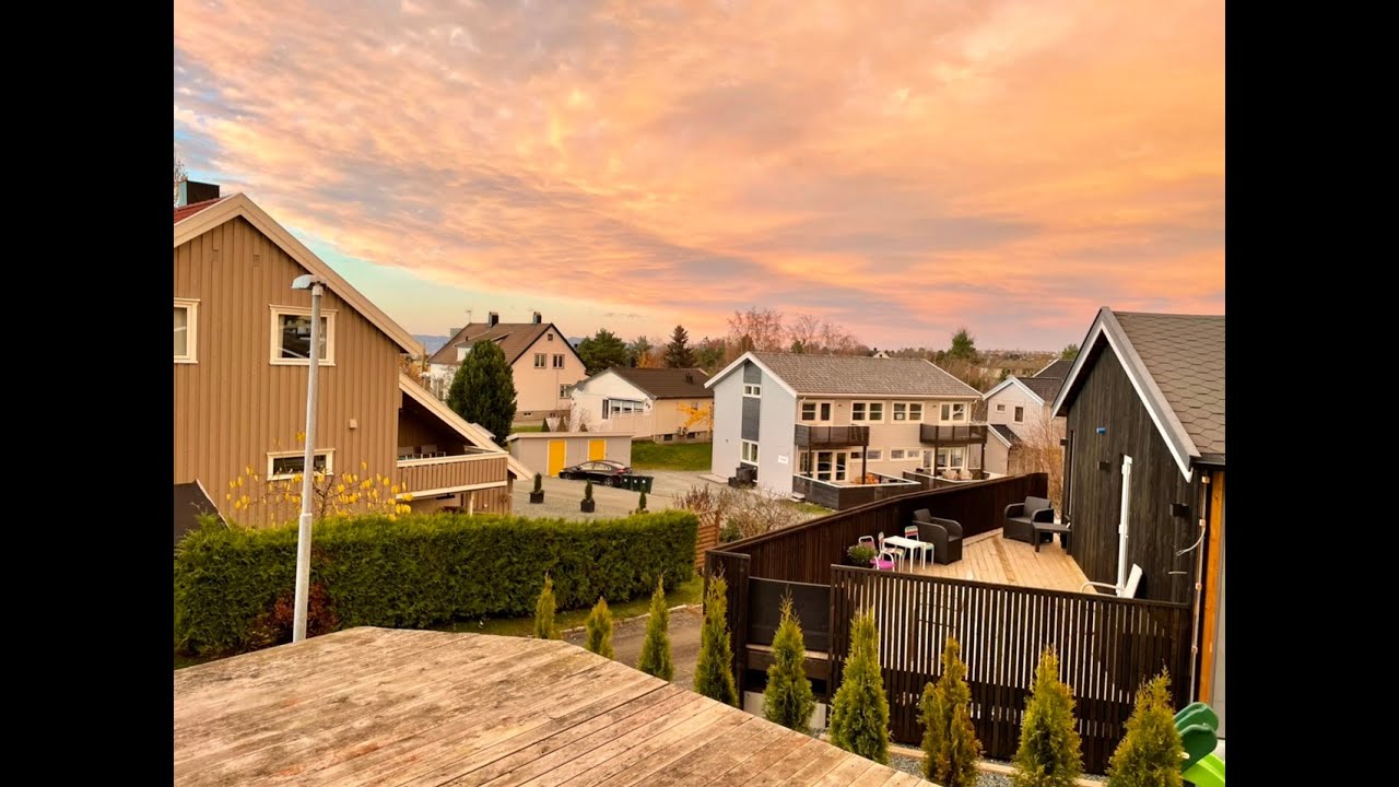 Así luce un vecindario en Noruega, y este es el precio de las casas👀💰💰