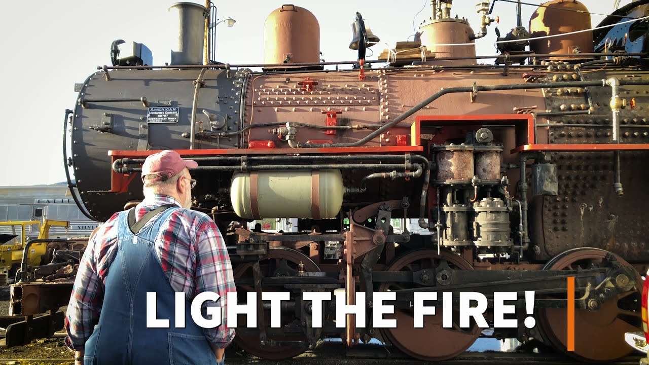 WPRM Steam Engine Fireup Video 01