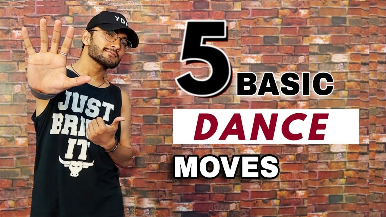 5 Basic Dance/Hip Hop Moves For Beginners | Part 1