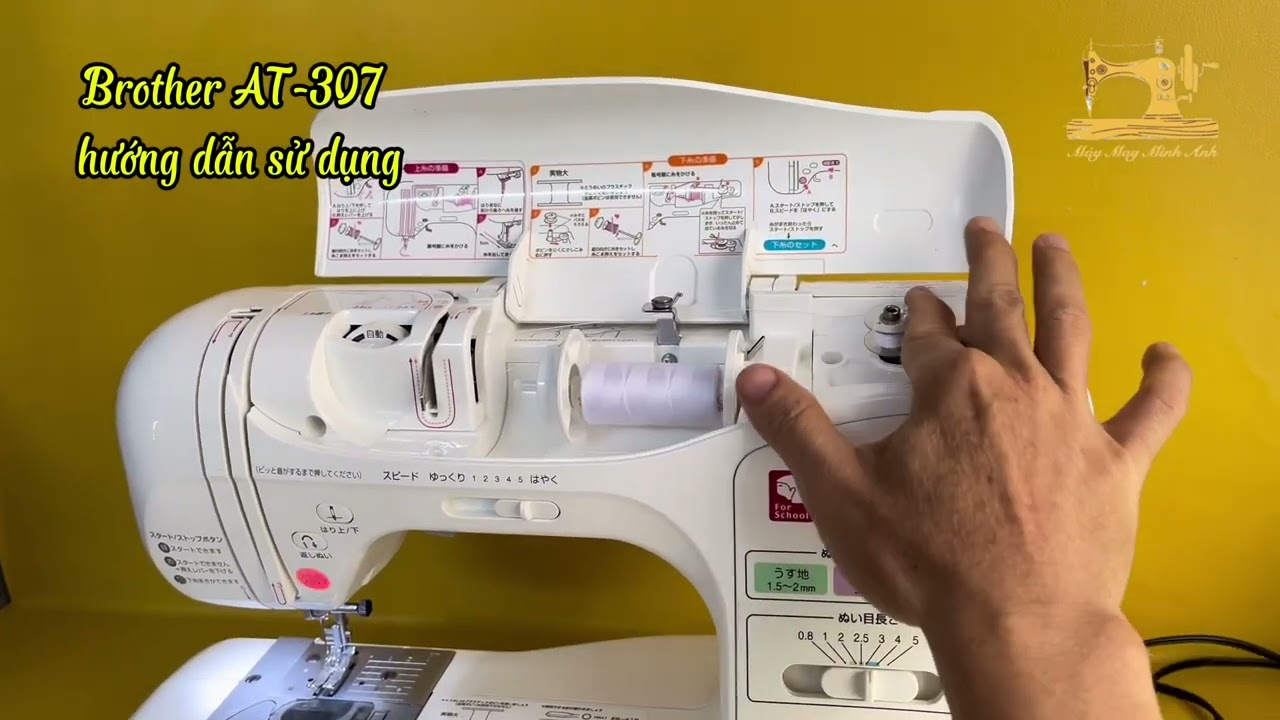 Brother AT-307, hướng dẫn sử dụng