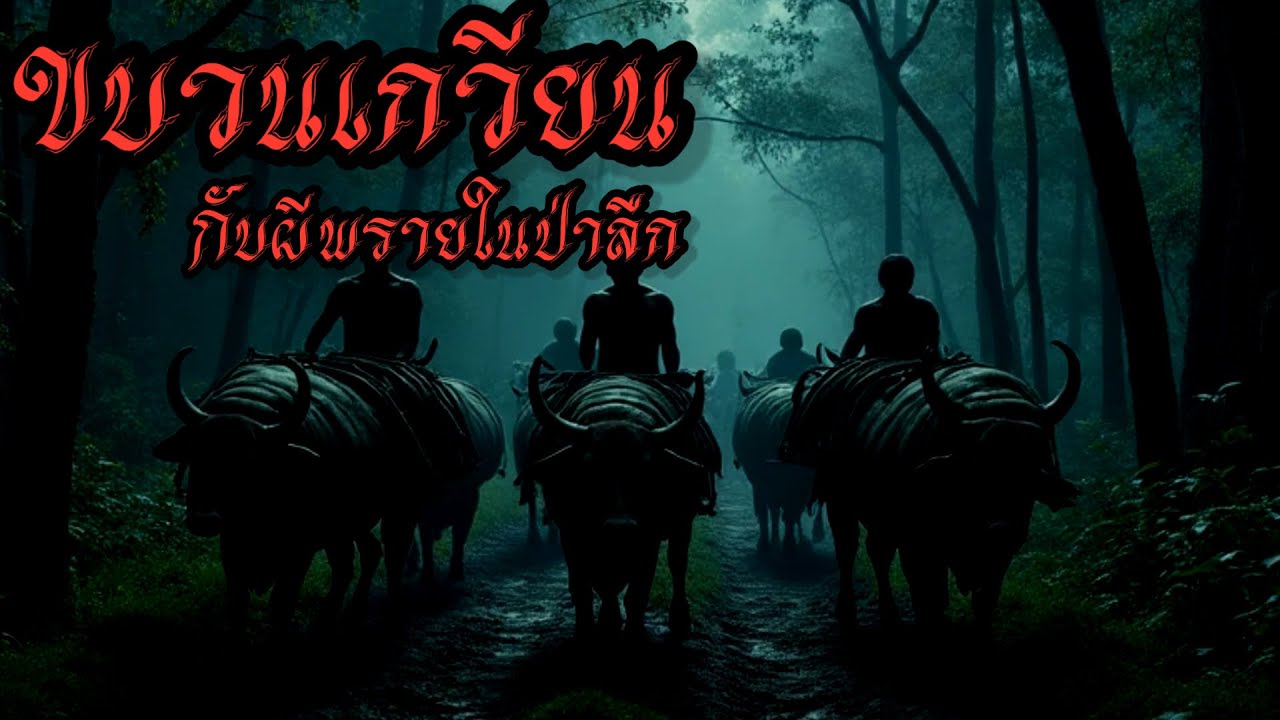 ขบวนเกวียนผ่านทางหนองพราย #เล่าเรื่อง #ghost #horror #เล่าเรื่องผี 