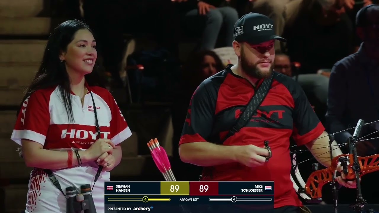 Stephan Hansen VS Mike Schloesser - Or arc à poulies hommes | Occitanie Nîmes Archery 2026