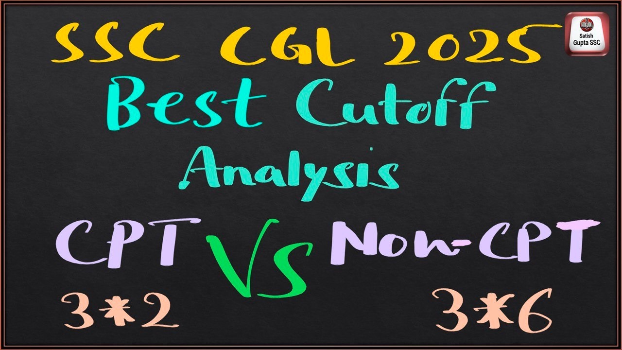 SSC CGL 2025 Cutoff Analysis | CPT vs Non-CPT Post | 15945 EXPECTED STUDENT LIST | Computer Bonus???
