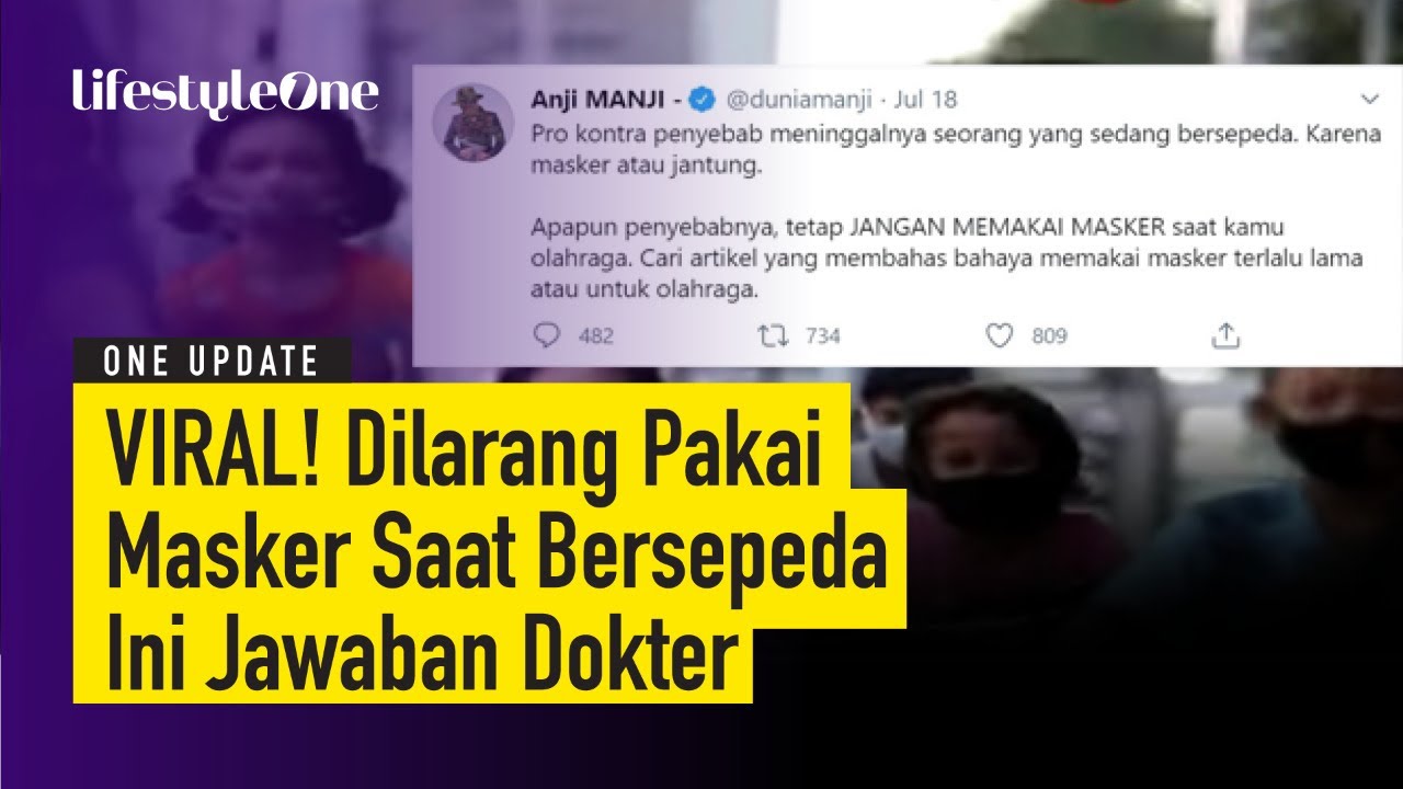 Bersepeda Dilarang Pakai Masker? Ini Penjelasan Dokter! | Kata Dokter