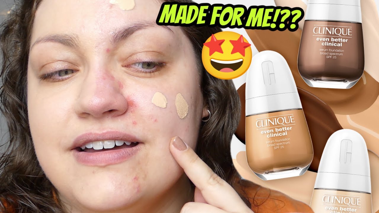 Clinique Even Better Clinical Serum Foundation | WEEKLY WEAR: Oily Skin Review