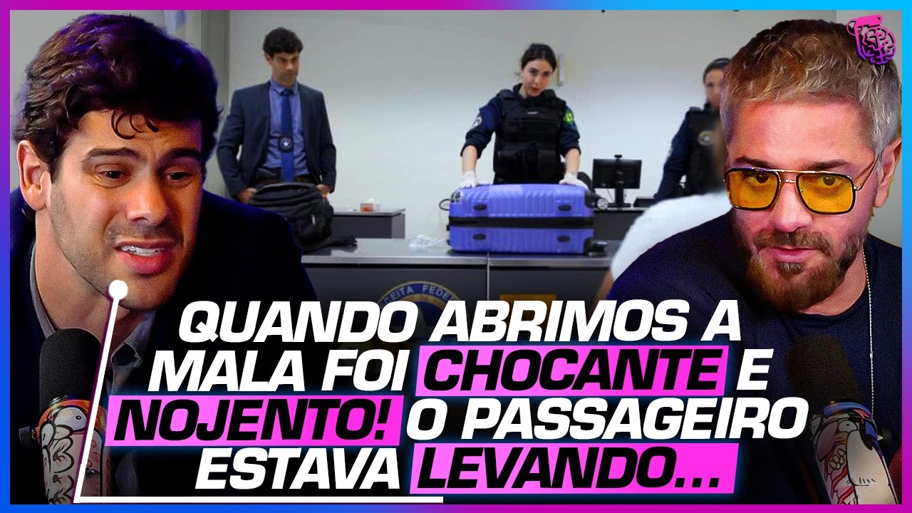 CASOS INUSITADOS na REVISTA de PASSAGEIROS - AEROPORTO ÁREA RESTRITA