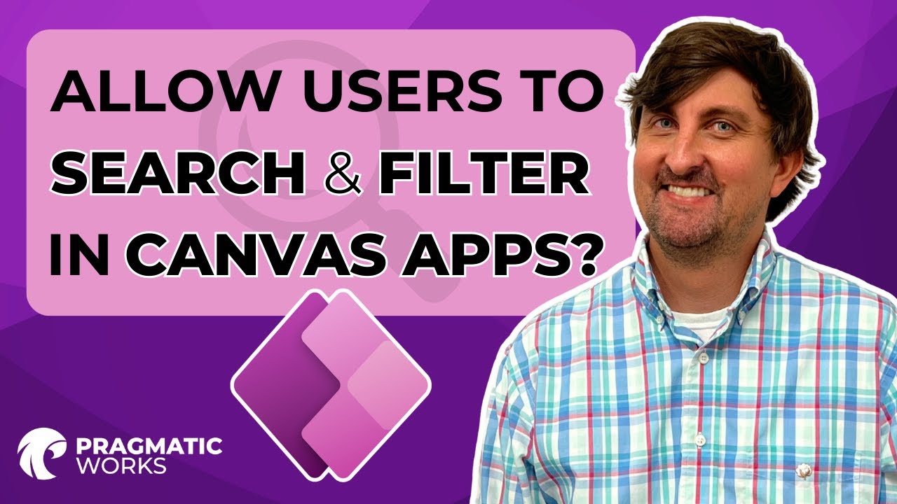 How to Search and Filter with Canvas Apps