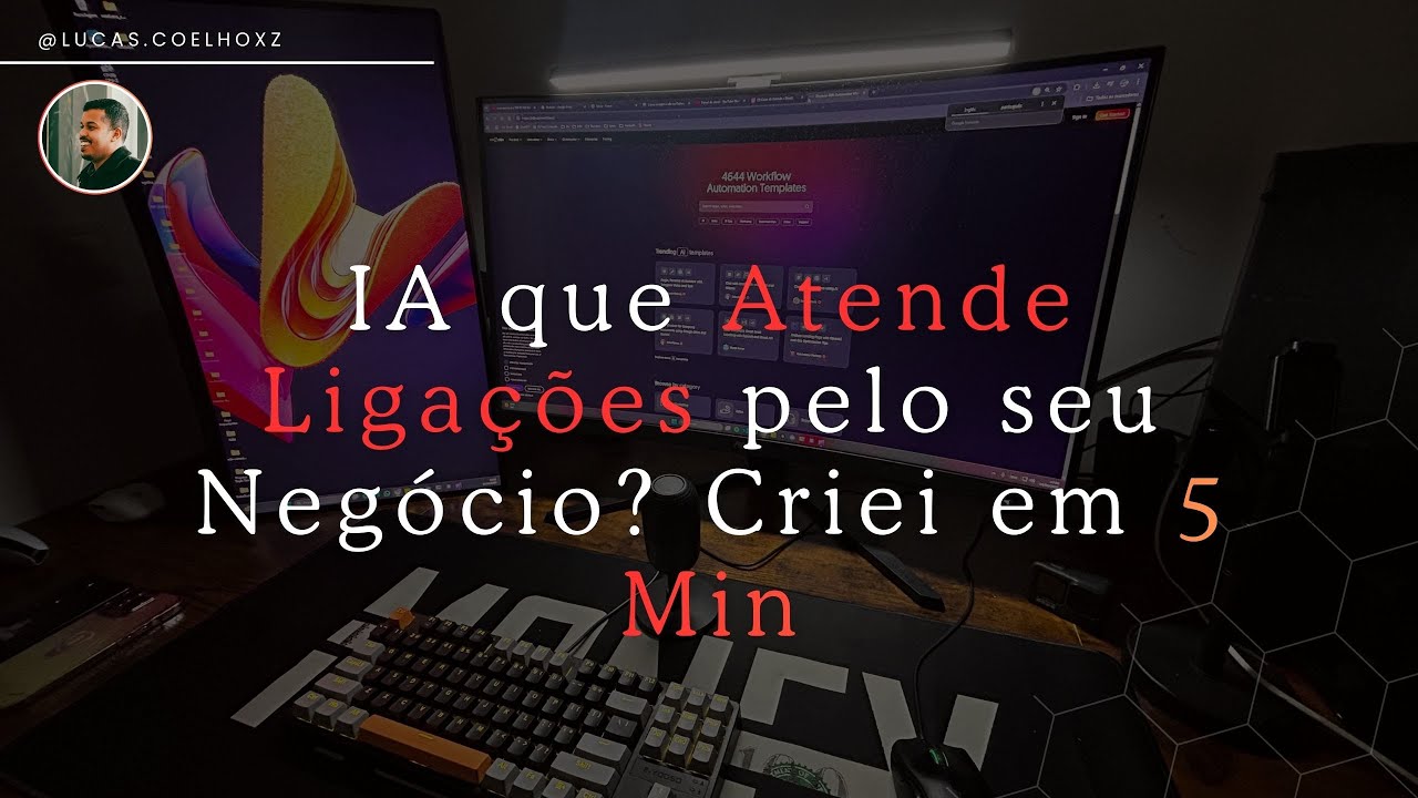 IA que Atende Ligações pelo seu Negócio? Criei em 5 Min