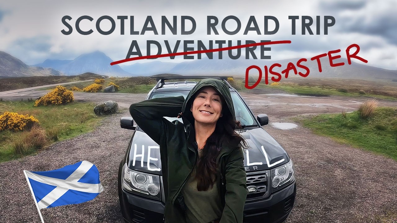 Living out of My Car Gone Wrong.. A Cursed 4-Night Scotland Road Trip