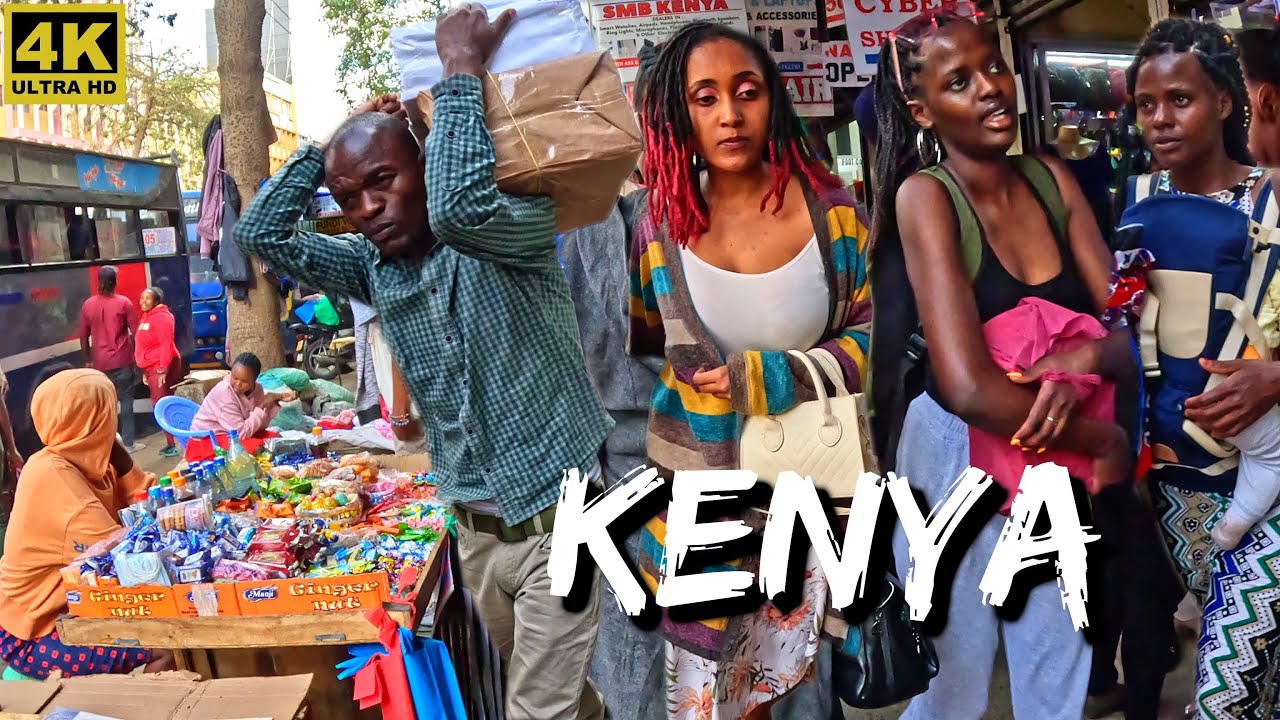 Raw Streets of Nairobi 4K 🇰🇪 W13