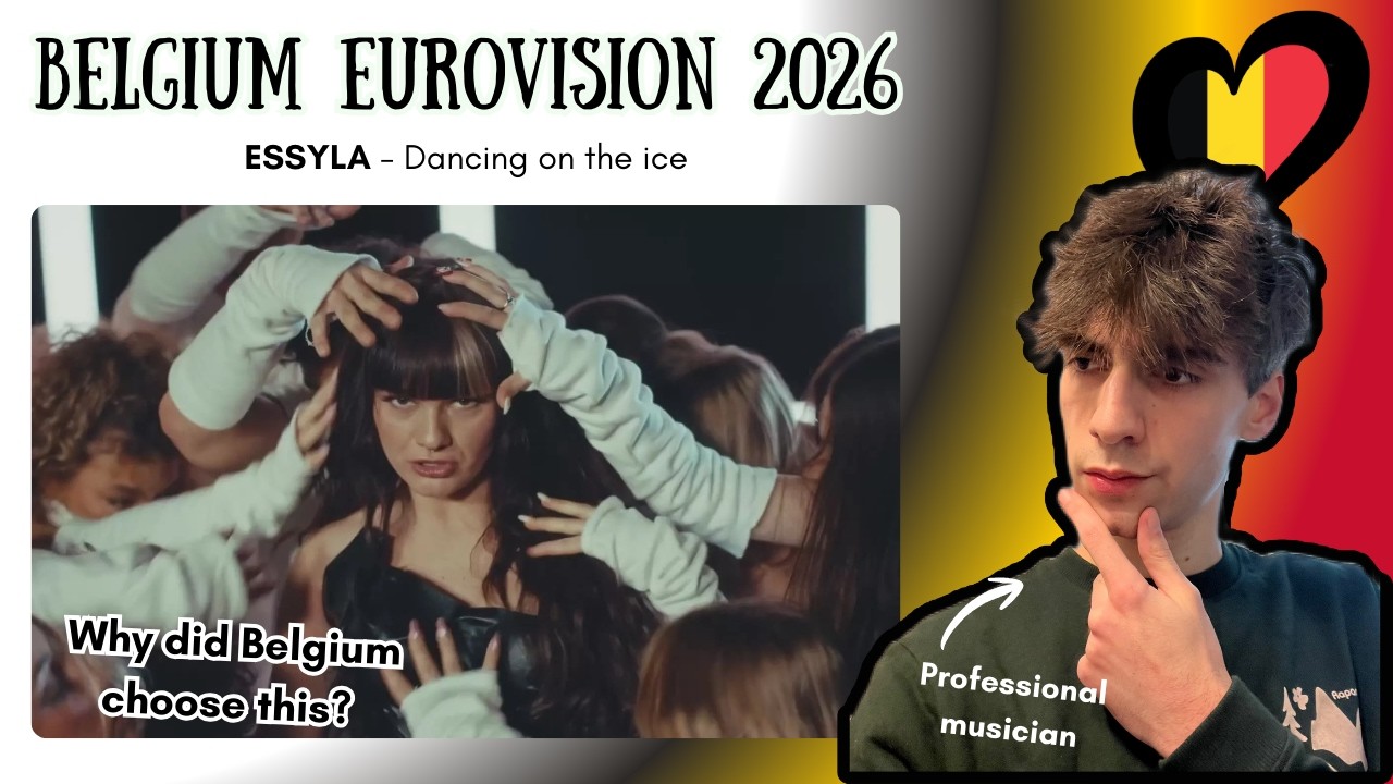 PRO MUSICIAN REACTS TO BELGIUM EUROVISION 2026 🇧🇪 | ESSYLA ‘DANCING ON THE ICE’ REACTION & ANALYSIS