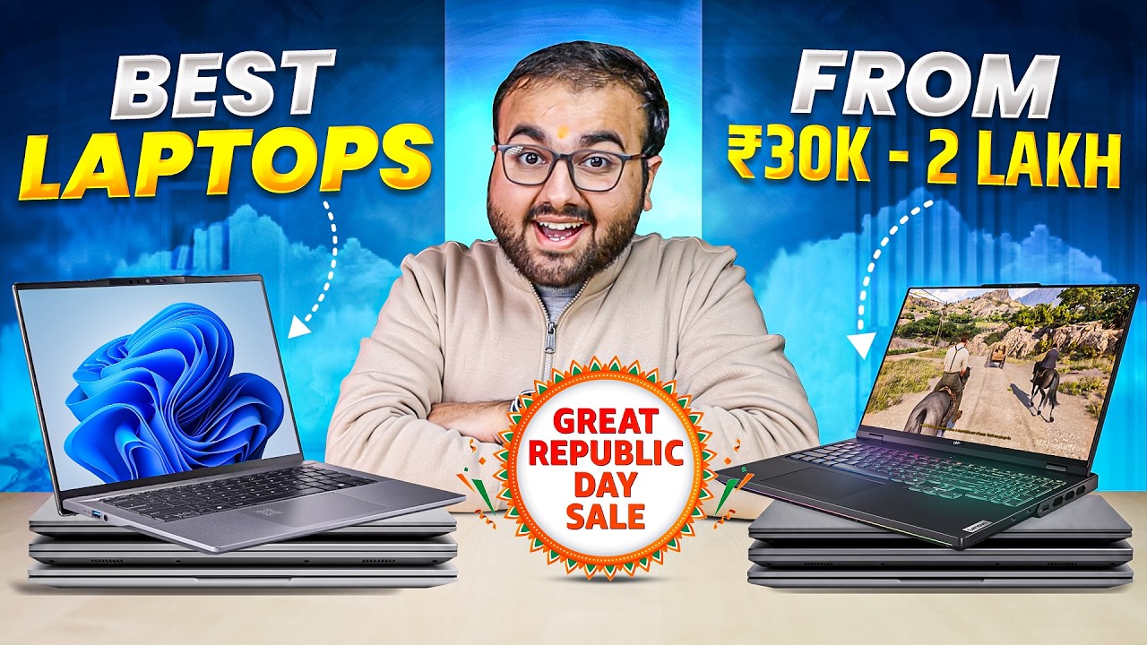 Best Laptop Deals 🔥 ₹30K–₹2 Lakh | Amazon Republic Day Sale 2026 | GTV Ep 09