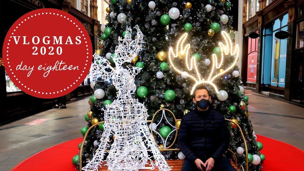 CHRISTMAS SHOPPING AT HARVEY NICHOLS LEEDS YORKSHIRE | VLOGMAS 2020 DAY EIGHTEEN