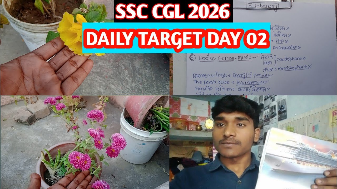 SSC CGL DAILY TARGET DAY 02 #ssc 