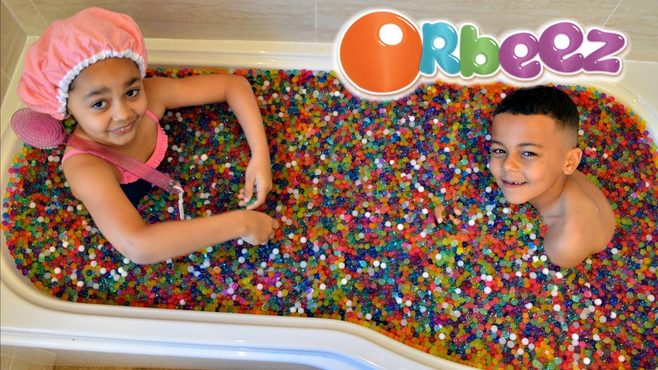 ORBEEZ BATH EXPLOSION!!