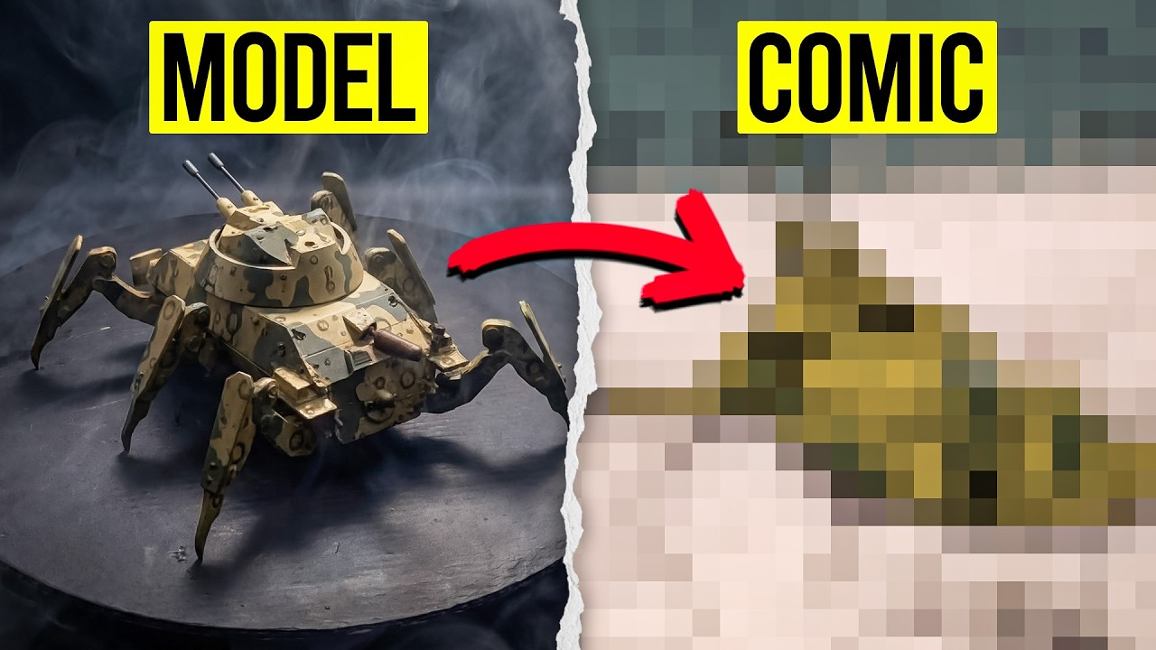 I Built a WW2 Tank Model… Then Brought It to Life