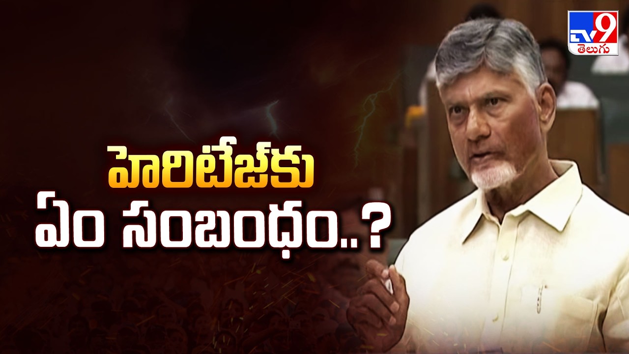 హెరిటేజ్ కు ఏం సంబంధం..? : CM Chandrababu Speech in AP Assembly - TV9