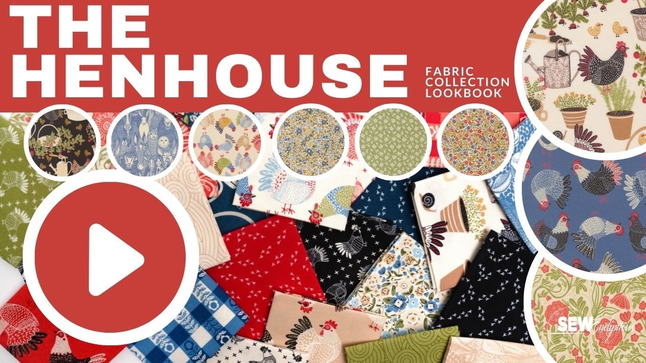 The Henhouse Fabric Collection Designed by Gingiber for Moda Fabrics