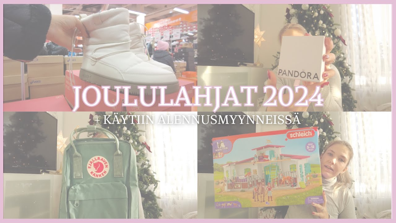 JOULULAHJAT 2024🎅 | ALENNUSMYYNTIEN OSTOKSET