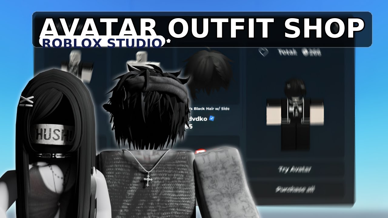 How To Make An Avatar Outfit Shop Game In ROBLOX Studio (WORKING KIT)