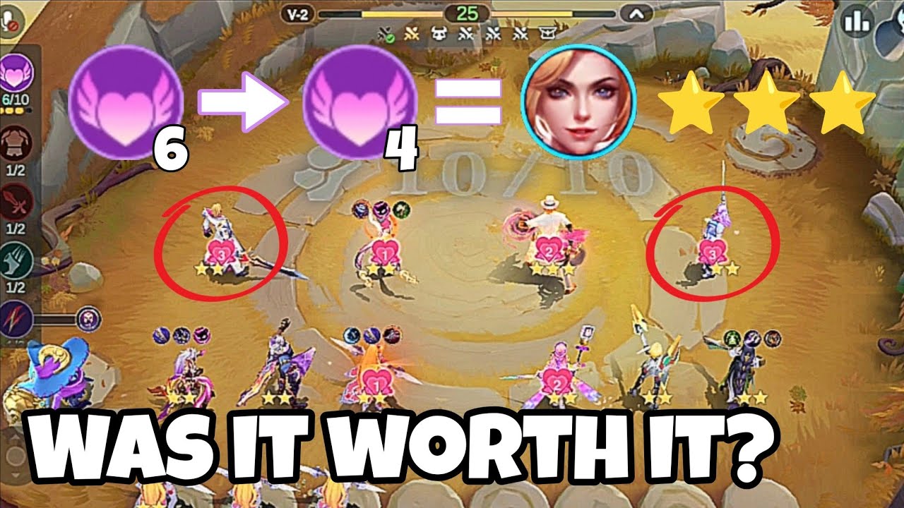 I sacrificed 6-Heartbond to get 3-star Miya... | Magic Chess: GO GO