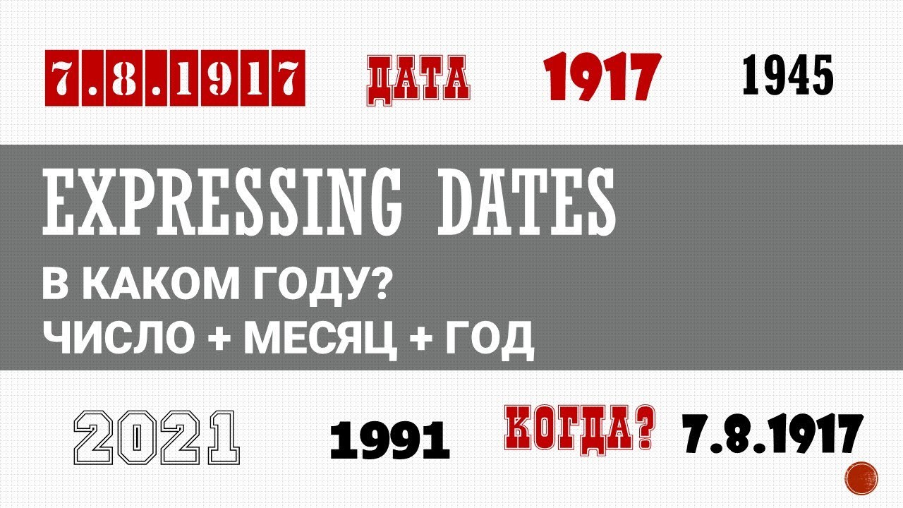 Basic Russian 3️⃣: Expressing Dates: Day + Month + Year