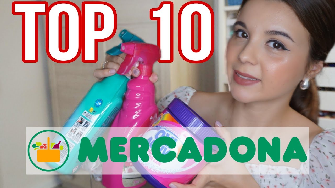 10 FAVORITOS DE MERCADONA: LIMPIEZA Y HOGAR
