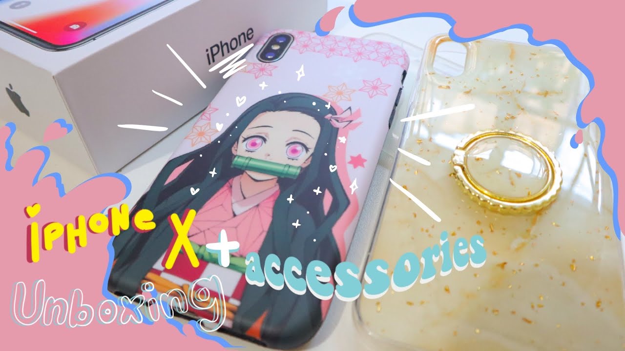 🍎iphone x unboxing in 2021| aesthetic iphone unboxing + accessories ✨