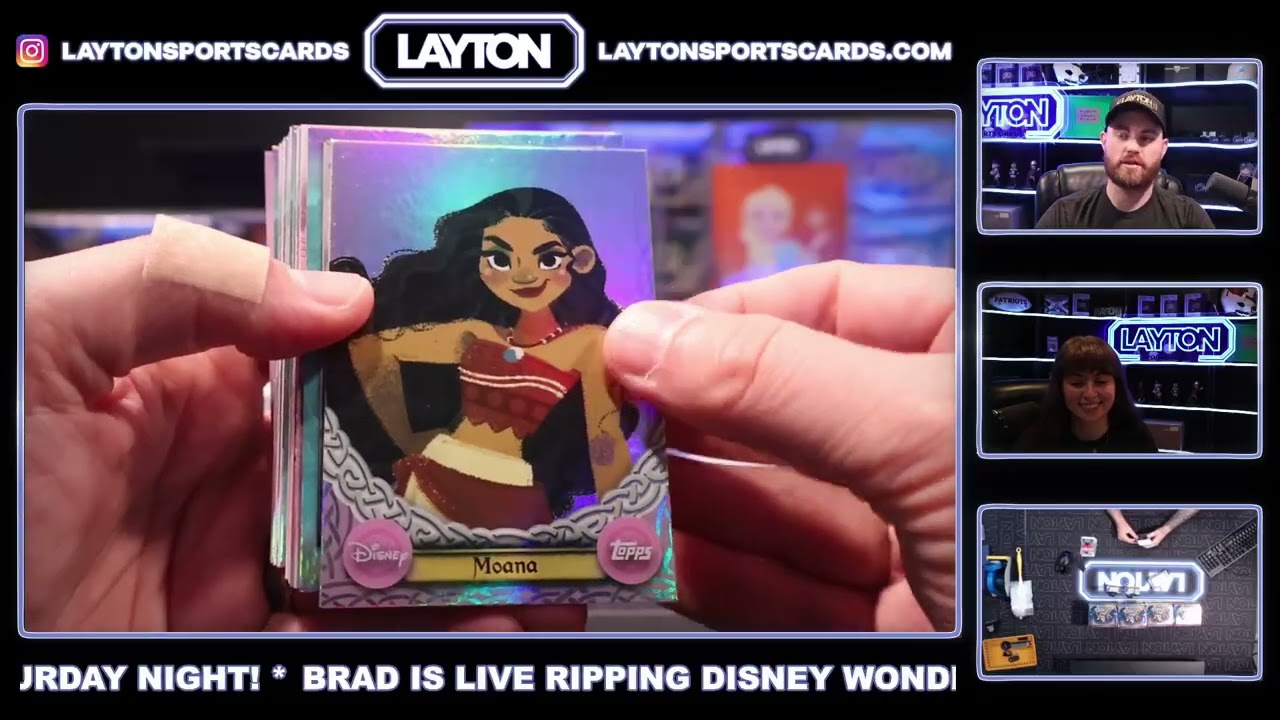 2025 Topps Disney Wonder Hobby 12 Box Case Break #2