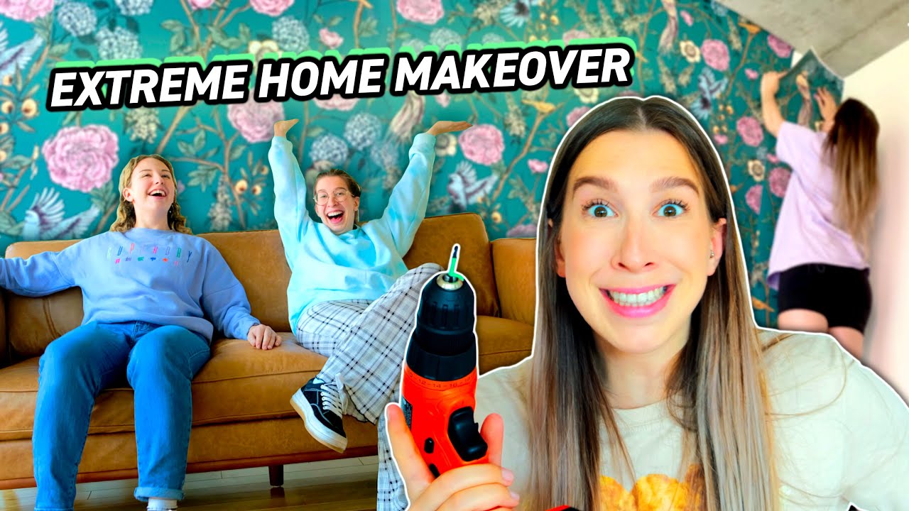 EXTREME HOME MAKEOVER… ma meilleure amie m’a laissé décorer son appartement *AU COMPLET!* (PARTIE 1)