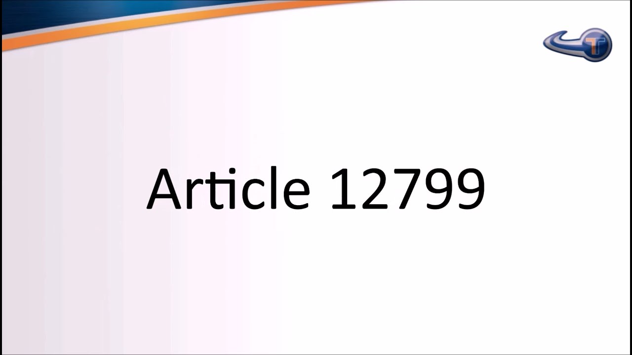 ART.12799 - HOW TO ASSEMBLE