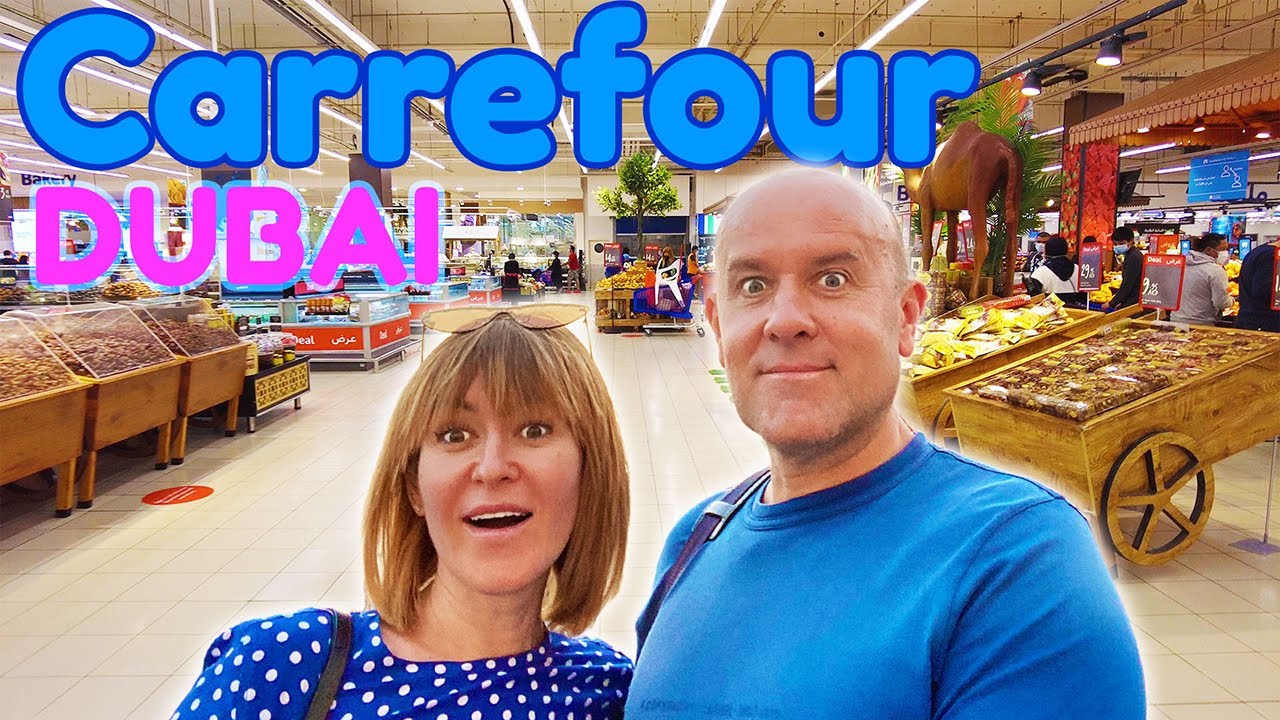 Дубай 2021 - Влог. ОБЗОР  Продуктов в супермаркете Carrefour в  Mall of the Emirates