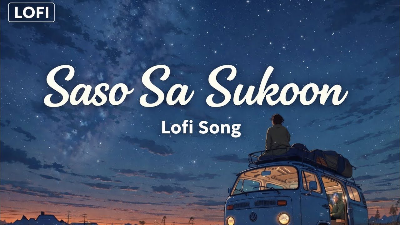 Saso Sa Sukoon | AI Generated Song (Relaxing Lofi Mood)