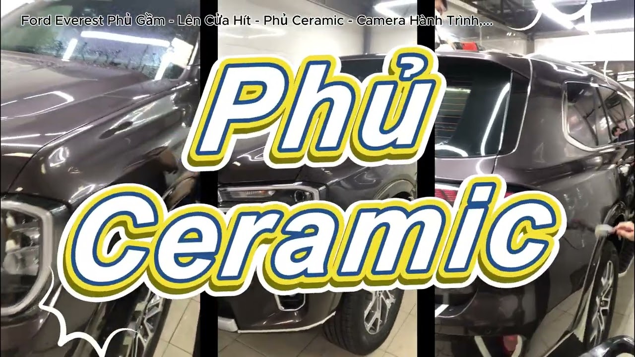 Phủ gầm &ocirc; t&ocirc; chuy&ecirc;n nghiệp c&ugrave;ng xe Ford Everest Titinium mới! #haioto #ford #phugam