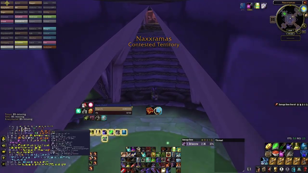[Firemaw Classic Era] Amii GDKP Naxx tank 3 Gaming!! Friday :)))