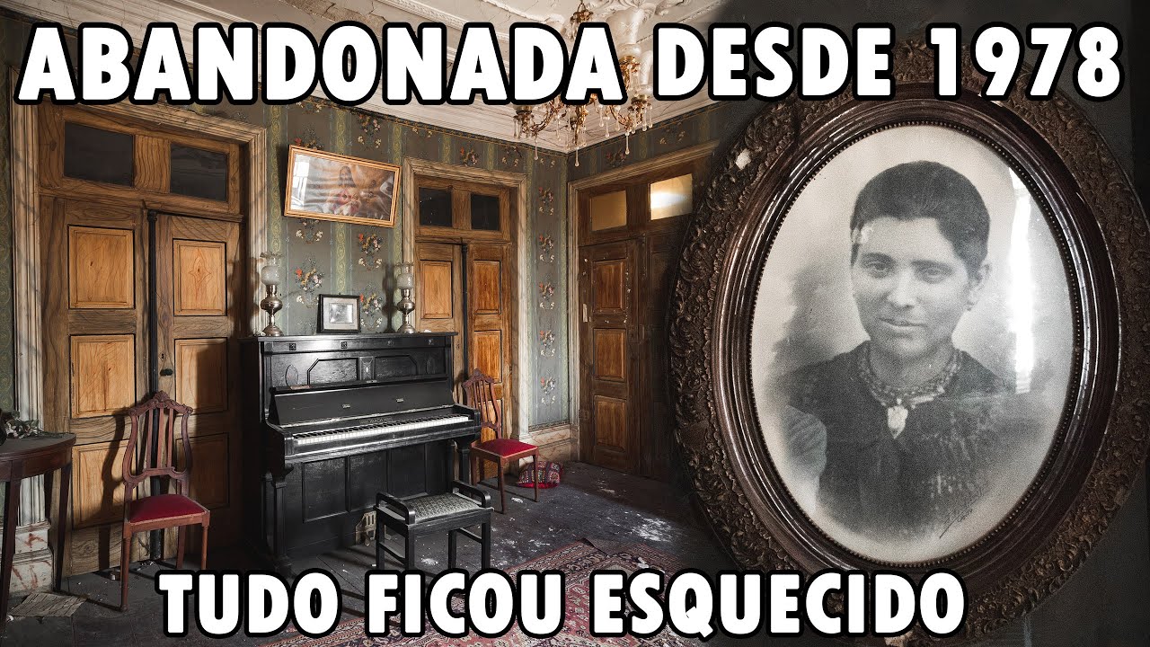 ENTREI NUMA CASA ABANDONADA COM UMA LOJA INTACTA DESDE OS ANOS 1970! - URBEX 😱🏚️