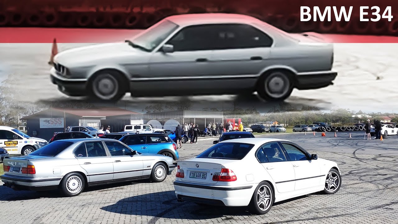 BMW E34 525i FUN | MY FIRST AUTOCROSS SKIDPAD EVENT  #autocross