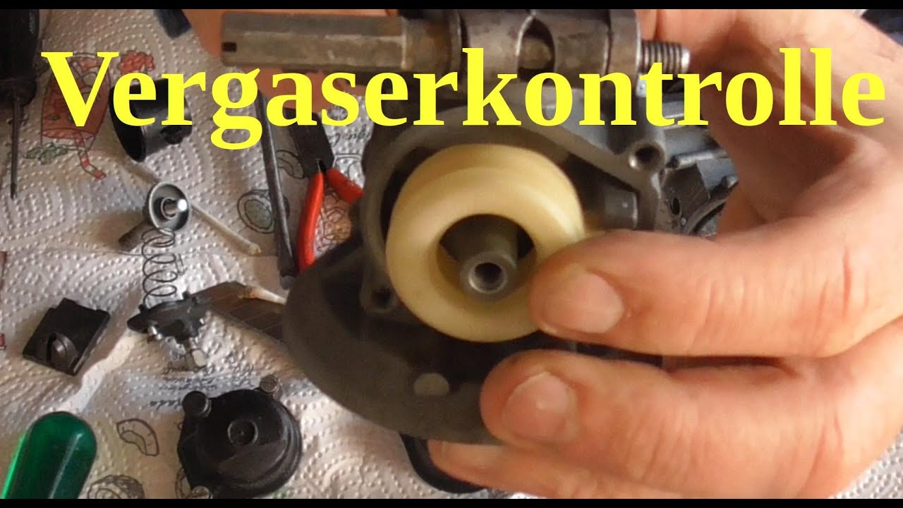 Vergaserkontrolle und Reinigung