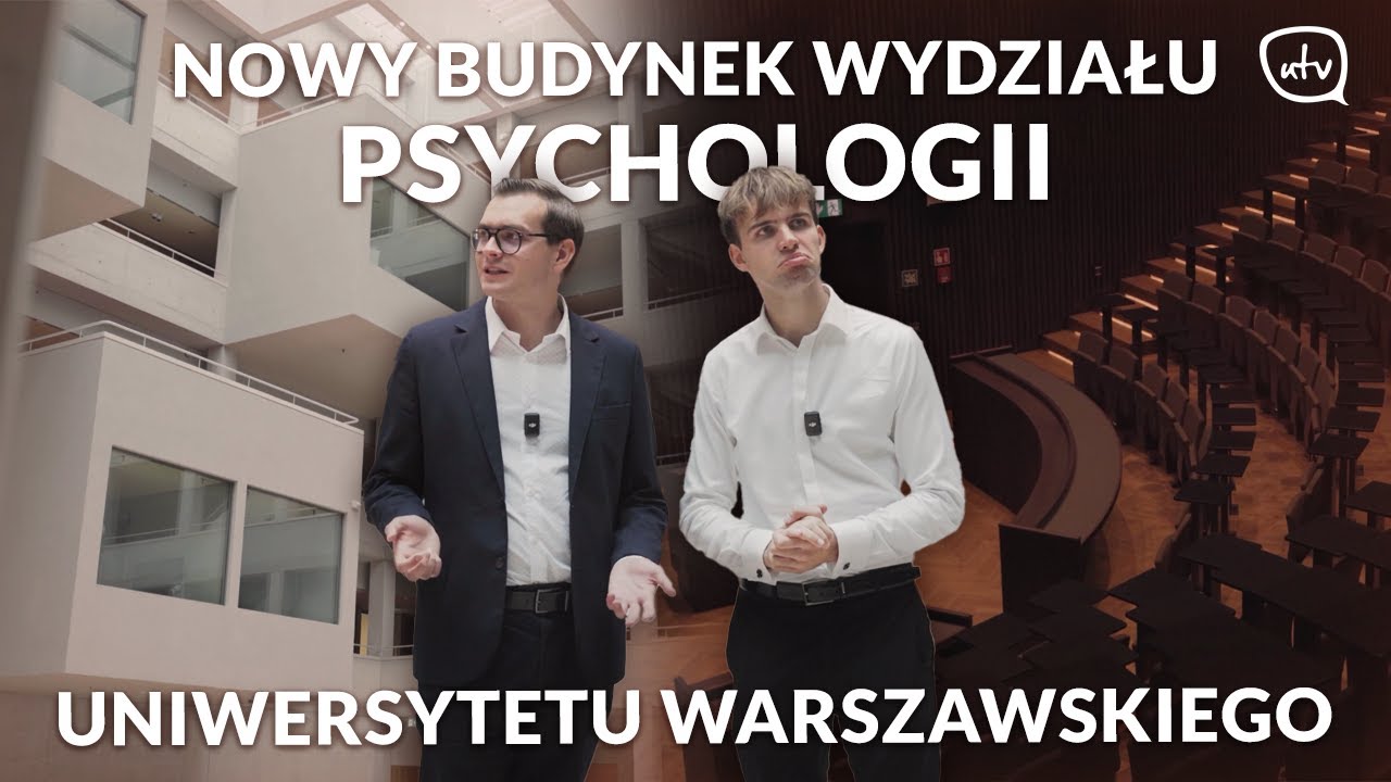 Tak wygląda nowy budynek Wydziału Psychologii na Uniwersytecie Warszawskim!
