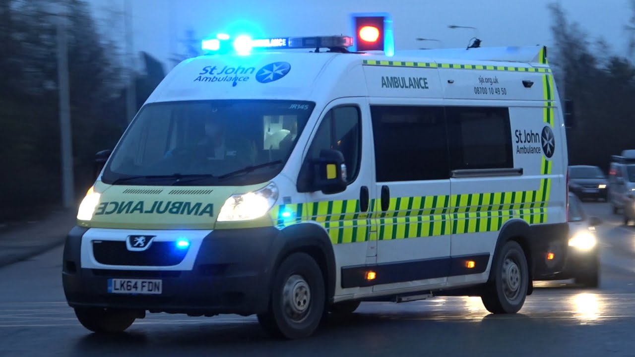 St John Ambulance Peugeot Boxer Responding