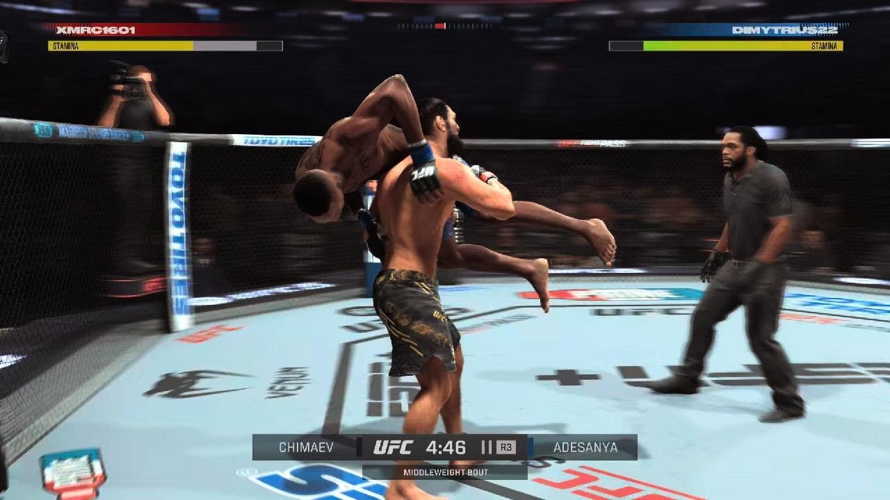 Dimytrius22/Adesanya vs Chimaev/EA SPORTS UFC 5