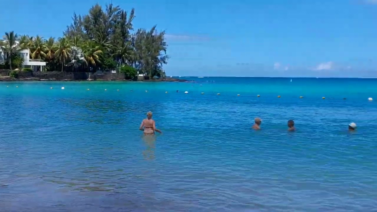 pereybere Beach in mauritius 🇲🇺 😎