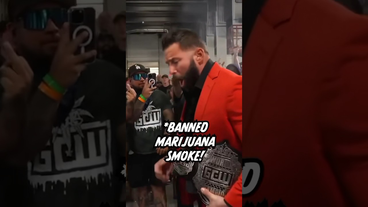 BAN DRUGS AT WRESTLING SHOWS!
