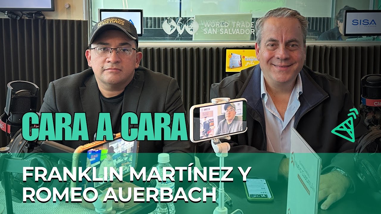 Romeo Auerbach y Franklin Martínez - Analistas Políticos (Cara a Cara)