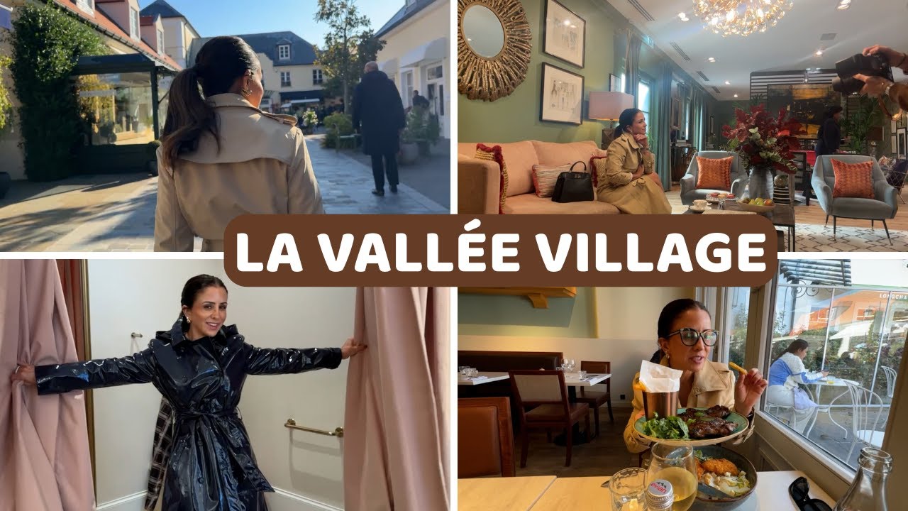 DIA DE COMPRINHAS NA FRANÇA! CHEGUEI NO LA VALLÉE VILLAGE! 